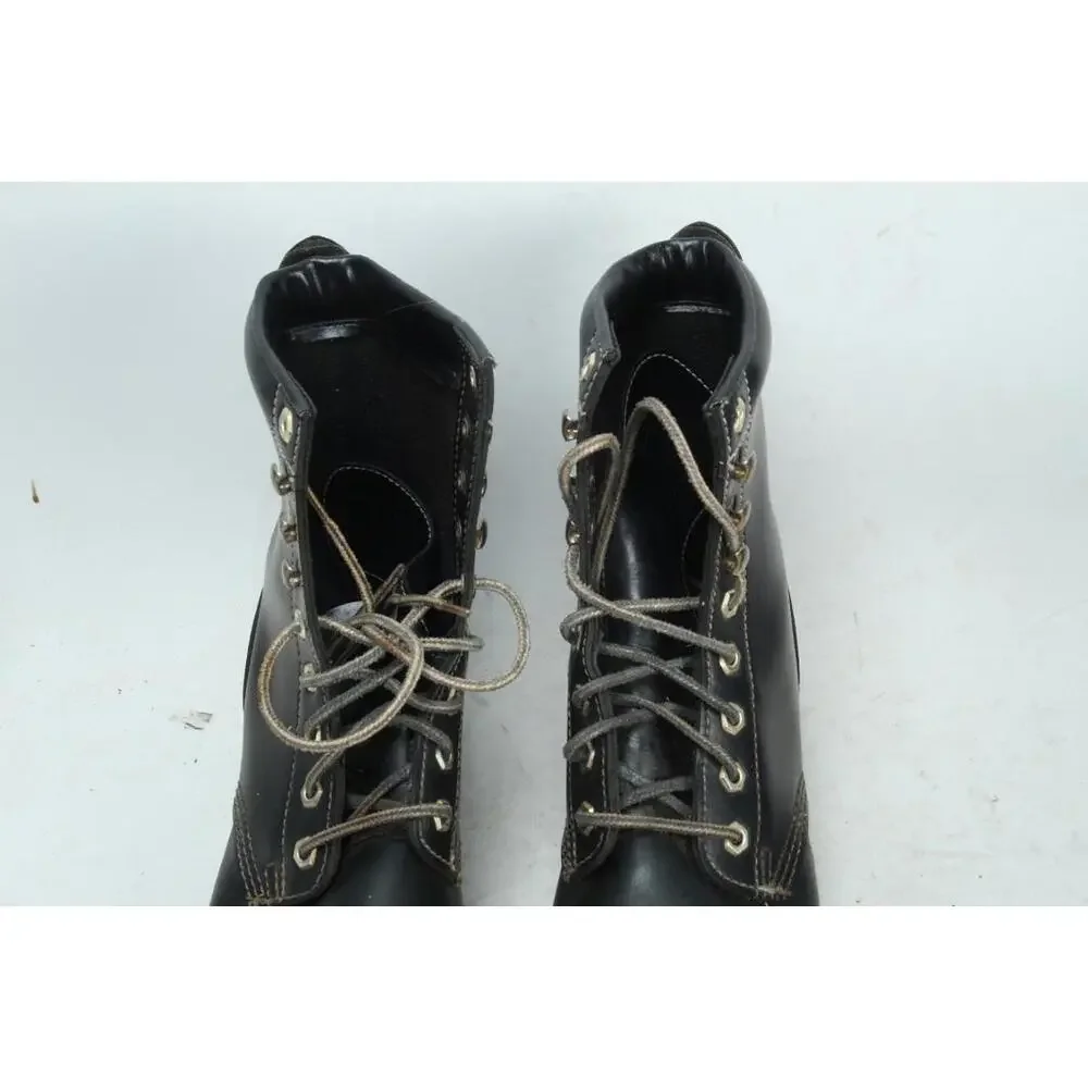 Vintage VTG Logger Boots hiking mountain work Men's Sz 10 Shoes